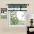 Achim Importing Achim 58 x 14 in. Live, Love, Laugh Window Curtain Valance, Green AC4015